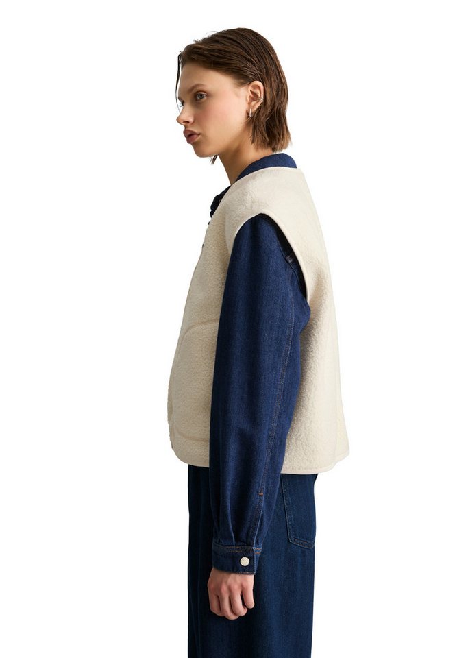 Marc O'Polo DENIM Sweatweste aus recyceltem Polyester – Bild 2 von 4