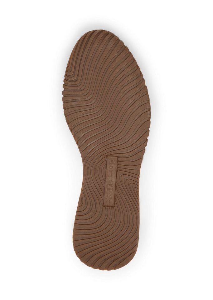 Marc O'Polo Gustaf Sneaker Schnürschuh, Halbschuh, Freizeitsneaker mit Kontrastbesatz – Bild 3 von 5