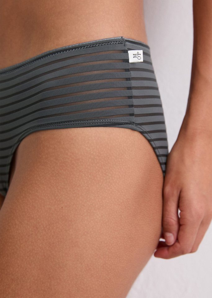 Marc O'Polo Hipster Second Skin Jaquard elastisch, Spitze, feine Streifen, weich, feminin – Bild 4 von 4
