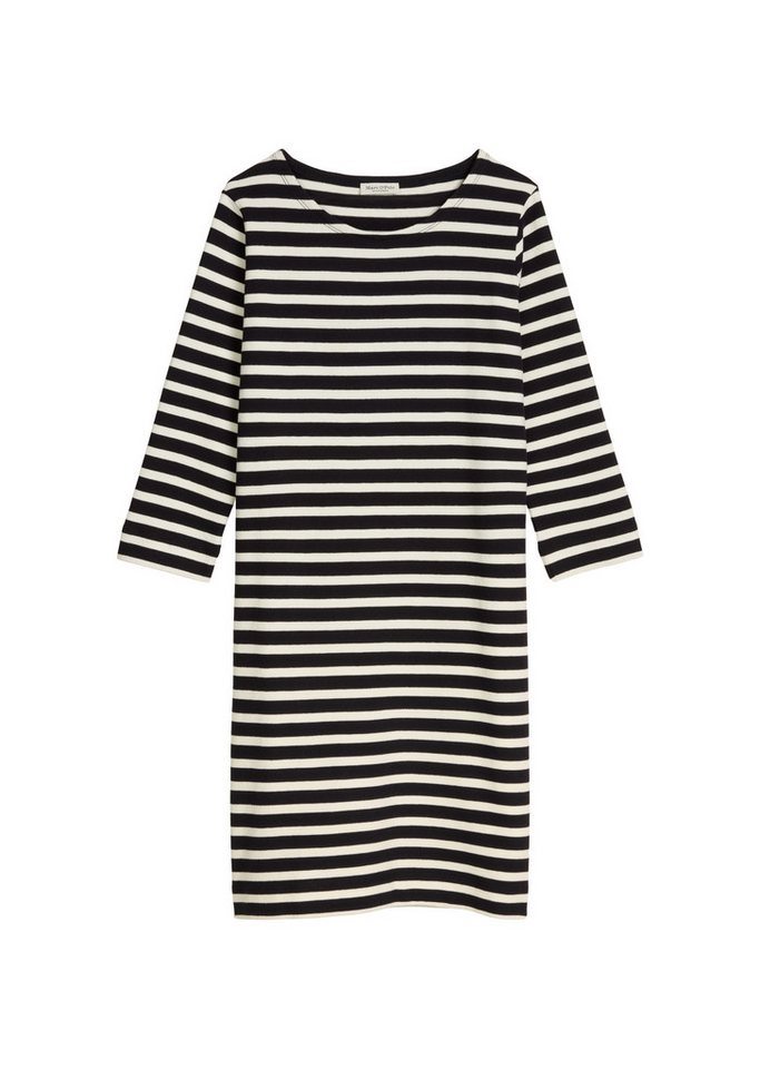 Marc O'Polo Jerseykleid Gestreift, loose fit aus weichem Jersey – Bild 5 von 5