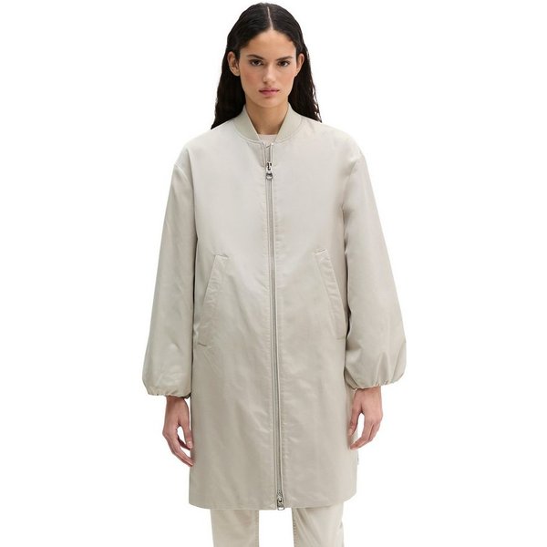 Marc O'Polo Kurzmantel aus recyceltem Polyester-Twill