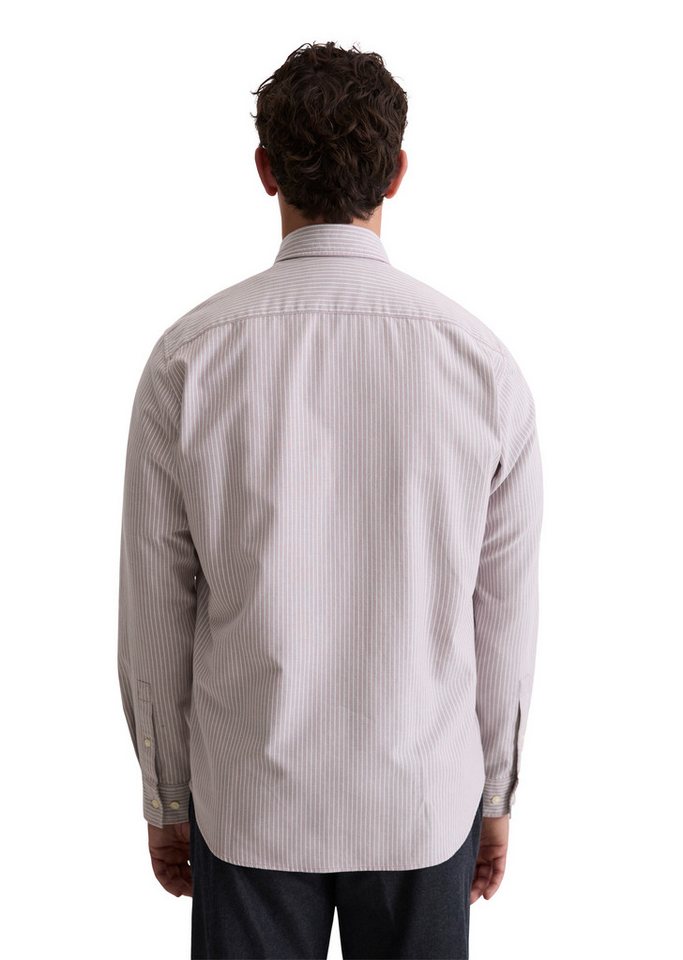 Marc O'Polo Langarmhemd Oxford-Hemd, regular fit mit Button-Down-Kragen – Bild 2 von 5