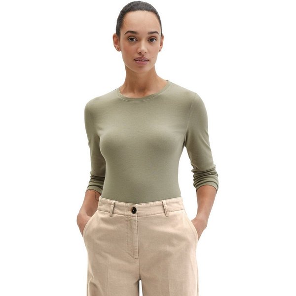 Marc O'Polo Langarmshirt aus Rippjersey