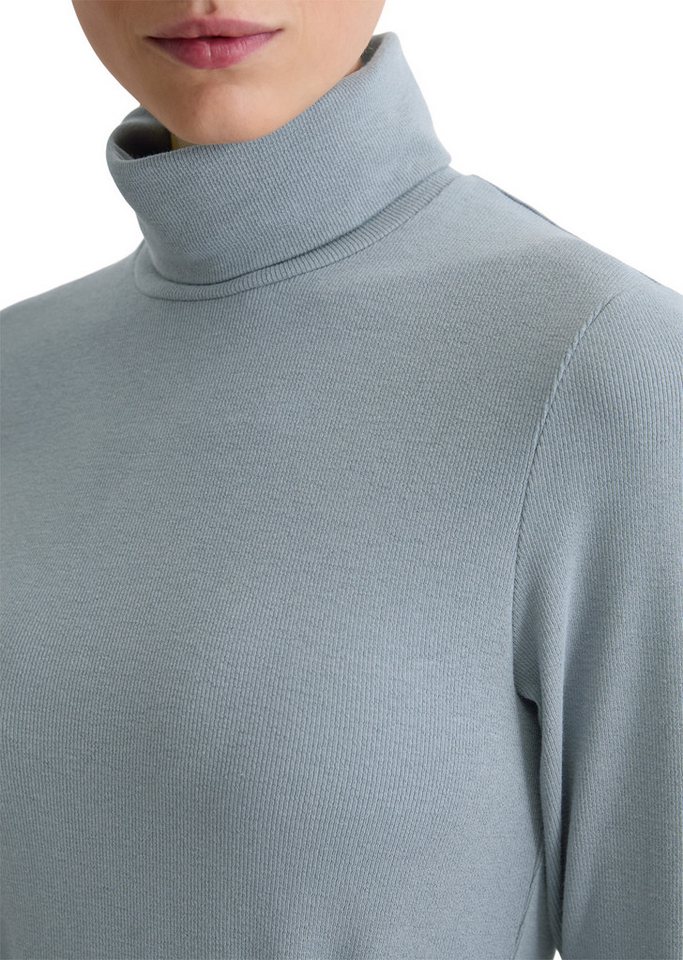 Marc O'Polo Langarmshirt aus soft geripptem Jersey – Bild 4 von 5