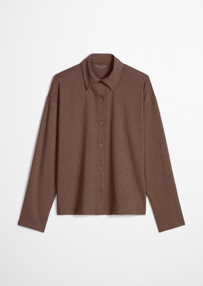 Marc O'Polo Longsleeve mit lässiger Passform, Langarm, für Homewear, aus Jersey – Bild 5 von 5