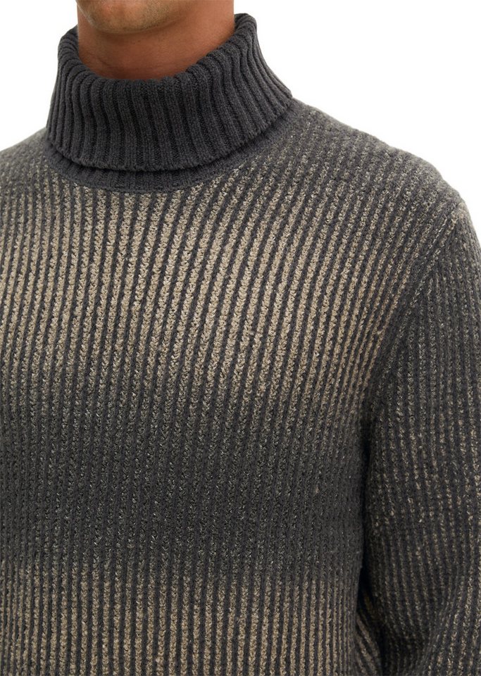Marc O'Polo Rollkragenpullover regular aus weichem Bio-Baumwoll- Schurwoll-Mix – Bild 2 von 5