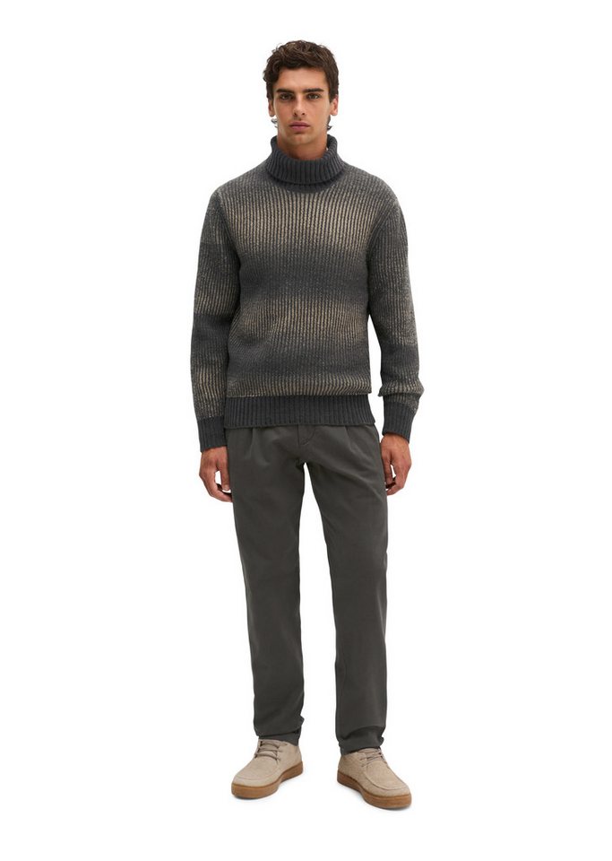 Marc O'Polo Rollkragenpullover regular aus weichem Bio-Baumwoll- Schurwoll-Mix – Bild 4 von 5