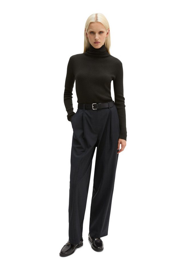 Marc O'Polo Rollkragenpullover slim aus Organic Cotton – Bild 4 von 5