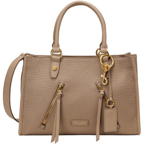 Marc O'Polo Shopper aus strukturiertem Schafleder