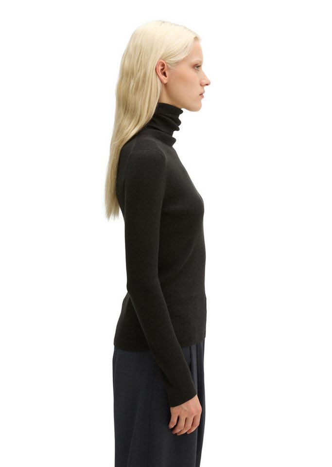 Marc O'Polo Stehkragenpullover aus Organic Cotton – Bild 2 von 5