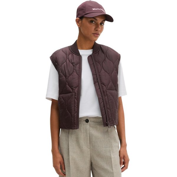 Marc O'Polo Steppweste aus recyceltem Polyester