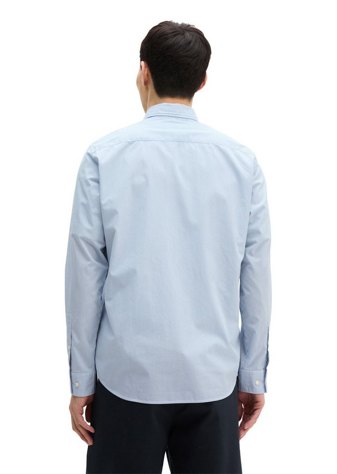 Marc O'Polo Streifenhemd regular Fit, Bio-Baumwolle, Button-down-Kragen – Bild 2 von 5