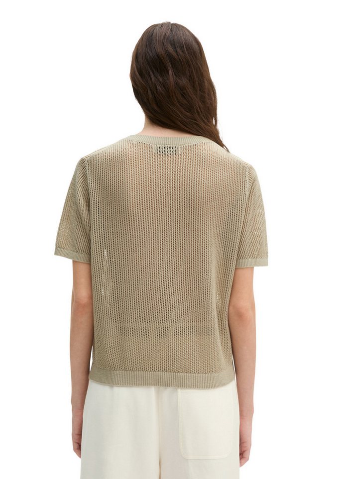 Marc O'Polo Strickpullover aus Baumwolle-Leinen-Slub-Garn – Bild 3 von 5