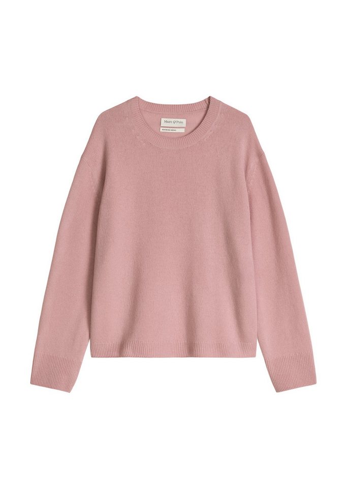 Marc O'Polo Strickpullover aus flauschiger Lambswool – Bild 5 von 5
