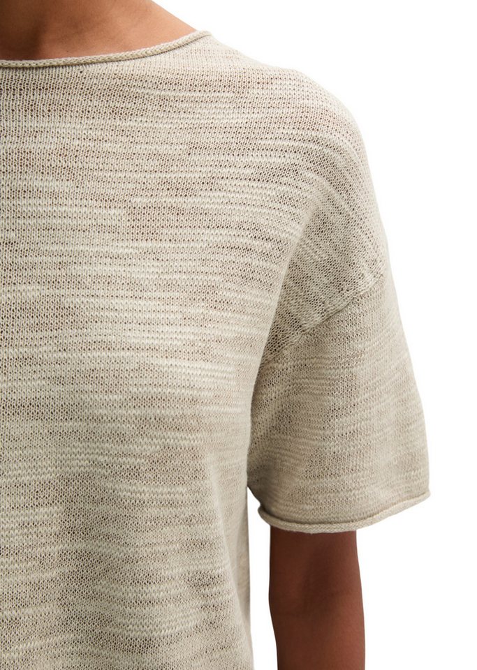 Marc O'Polo Strickpullover aus Leinen-Baumwolle-Mix – Bild 4 von 5