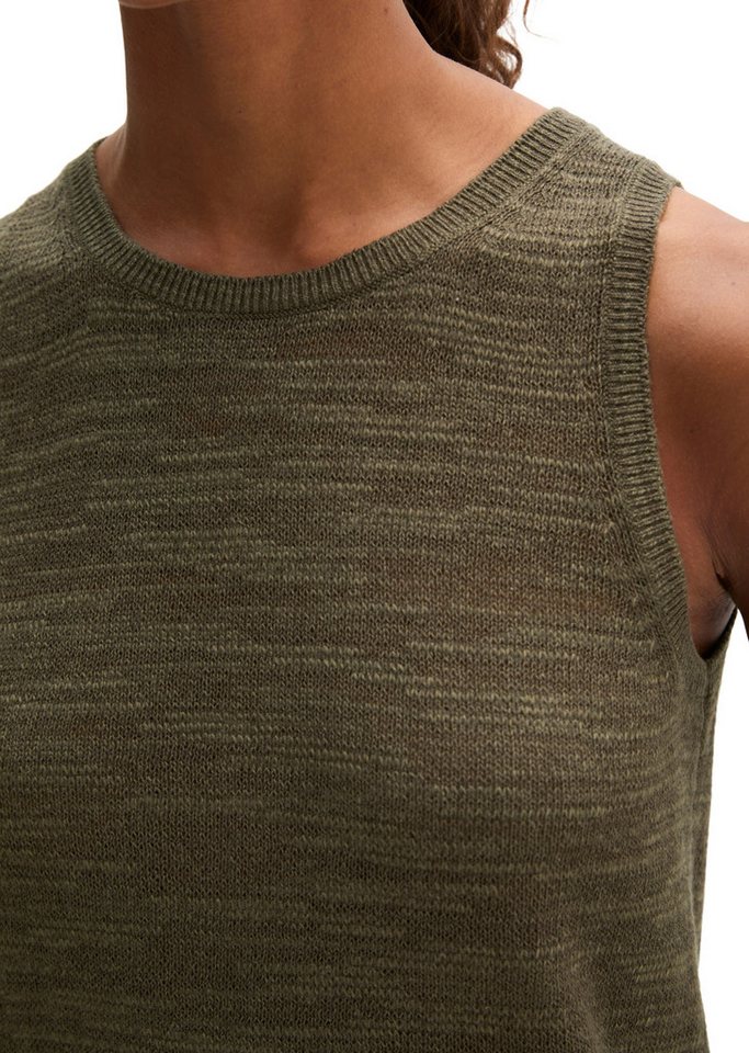 Marc O'Polo Strickpullover aus Leinen-Baumwolle-Mix – Bild 4 von 5