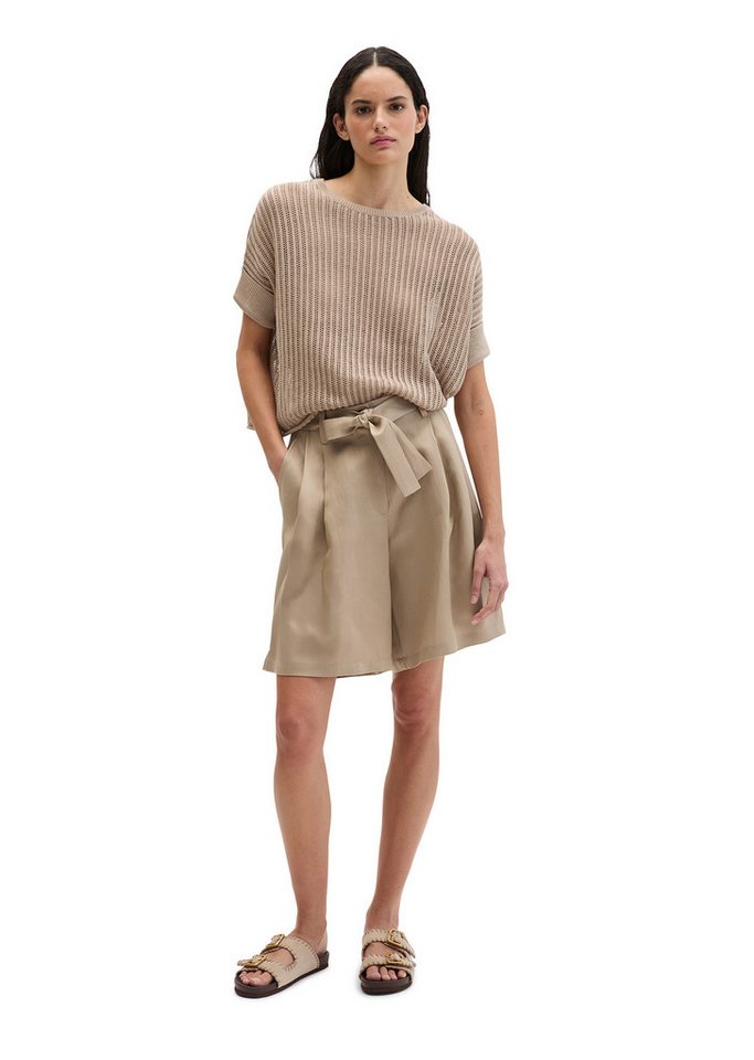 Marc O'Polo Strickpullover aus Organic Cotton-Leinen-Mix – Bild 5 von 5