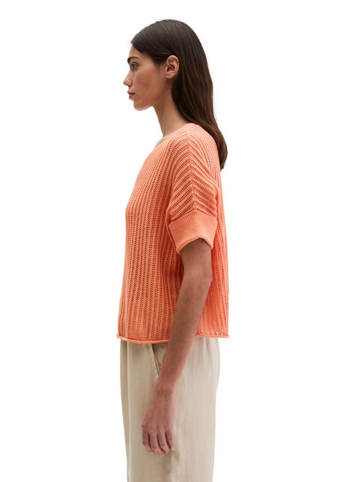 Marc O'Polo Strickpullover aus Organic Cotton-Leinen-Mix – Bild 2 von 5