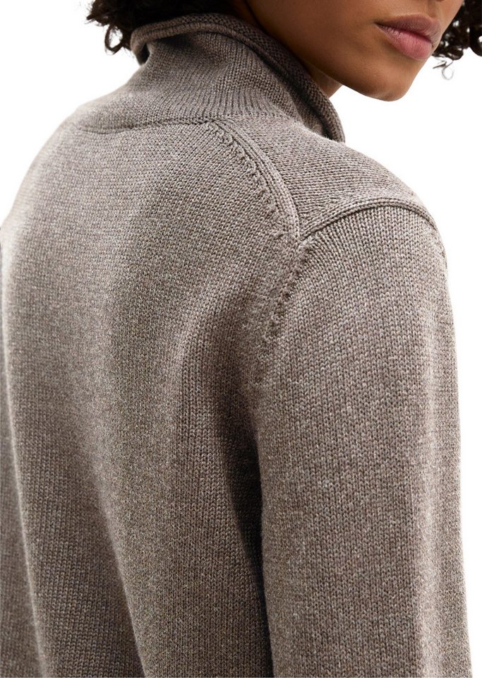 Marc O'Polo Strickpullover aus Schurwolle-Mix – Bild 4 von 5