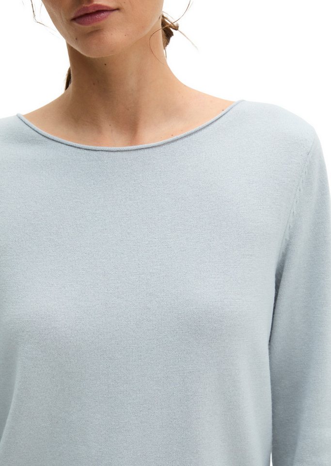 Marc O'Polo Strickpullover aus softem Schurwolle-Mix – Bild 4 von 5