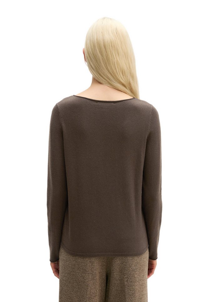 Marc O'Polo Strickpullover aus softem Schurwolle-Mix – Bild 3 von 5