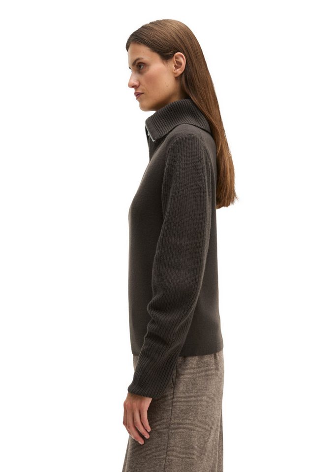 Marc O'Polo Strickpullover aus softem Schurwolle-Mix – Bild 2 von 5