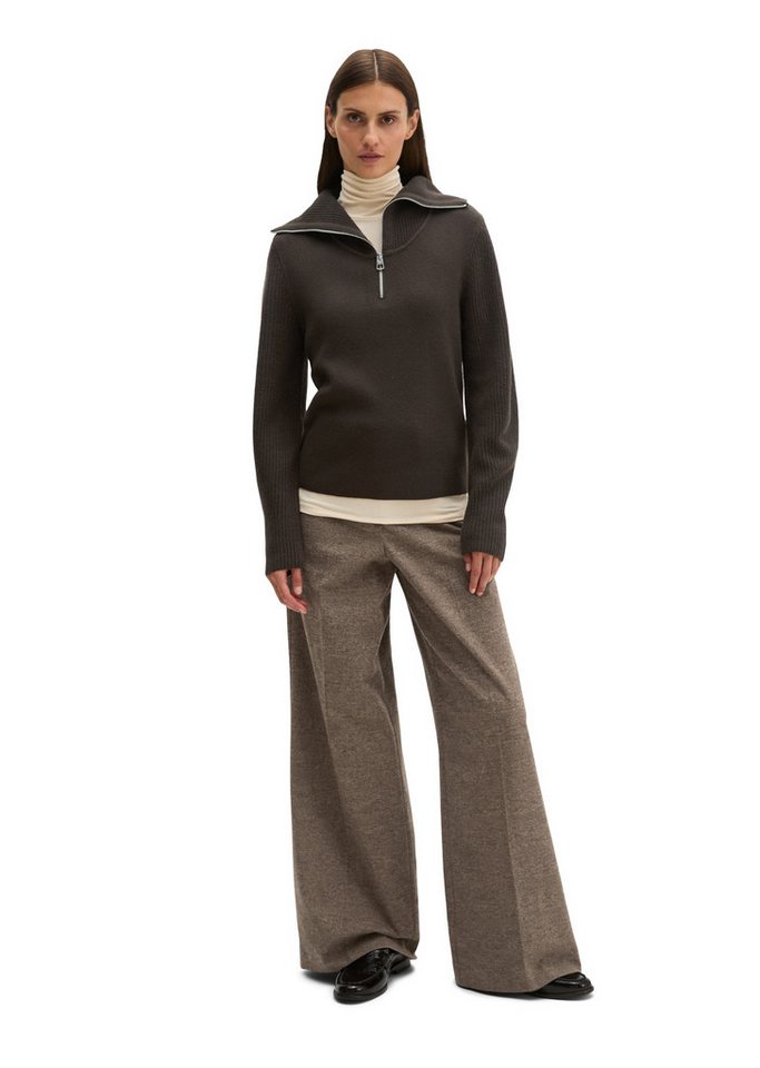 Marc O'Polo Strickpullover aus softem Schurwolle-Mix – Bild 5 von 5