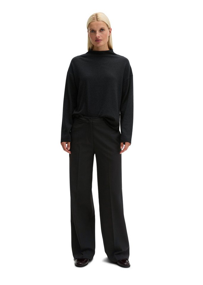 Marc O'Polo Strickpullover aus softem Schurwolle-Mix – Bild 5 von 5