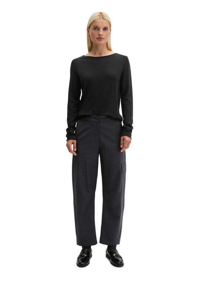 Marc O'Polo Strickpullover aus softem Schurwolle-Mix – Bild 5 von 5