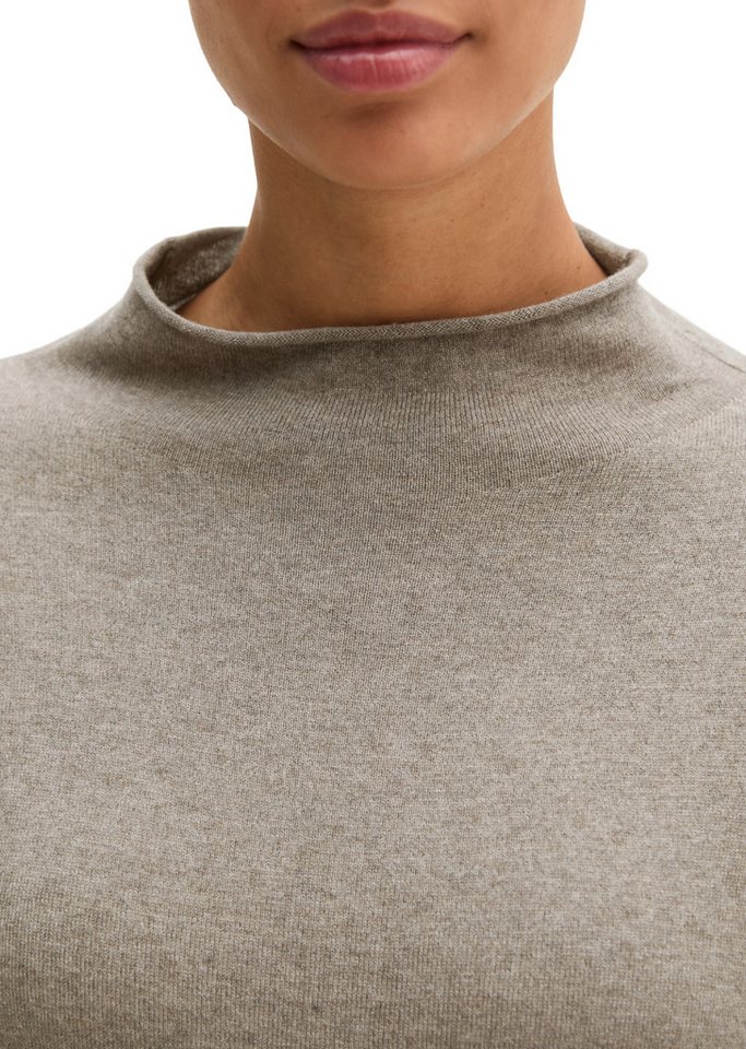 Marc O'Polo Strickpullover aus softem Schurwolle-Mix – Bild 4 von 5