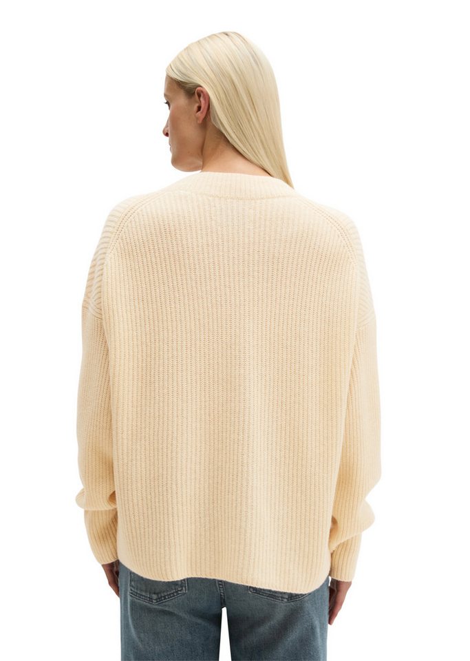 Marc O'Polo Strickpullover aus weichem Schurwolle-Mix – Bild 3 von 5