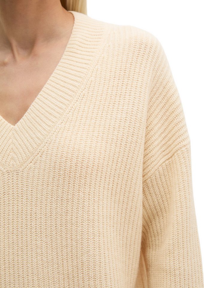Marc O'Polo Strickpullover aus weichem Schurwolle-Mix – Bild 4 von 5