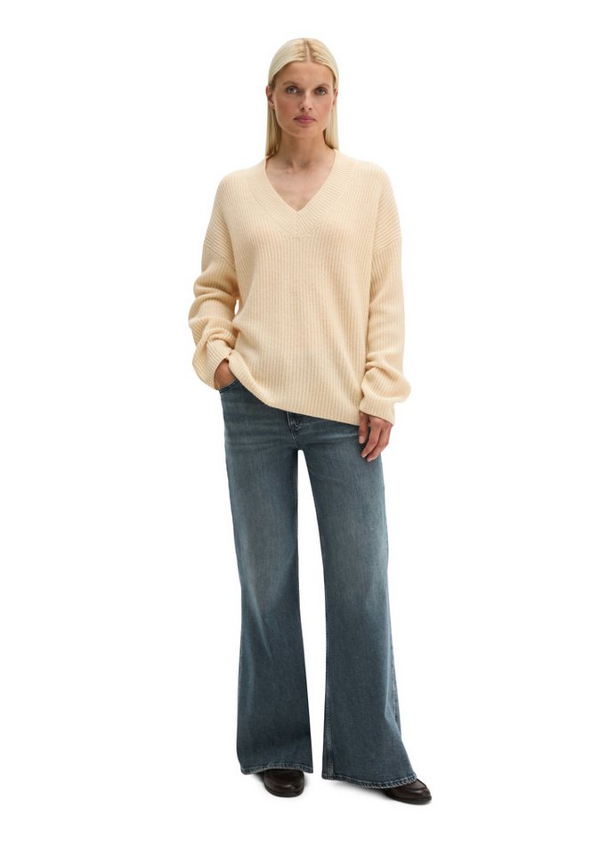Marc O'Polo Strickpullover aus weichem Schurwolle-Mix – Bild 5 von 5