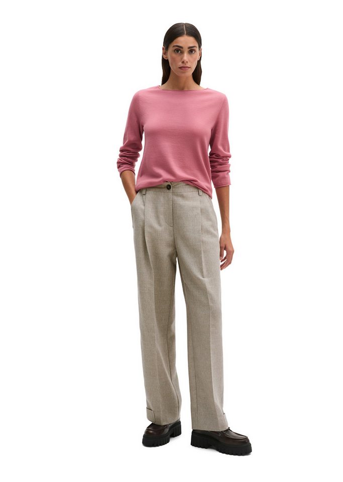 Marc O'Polo Strickpullover aus weicher Merinowolle – Bild 5 von 5