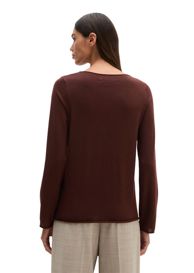 Marc O'Polo Strickpullover aus weicher Merinowolle – Bild 3 von 5