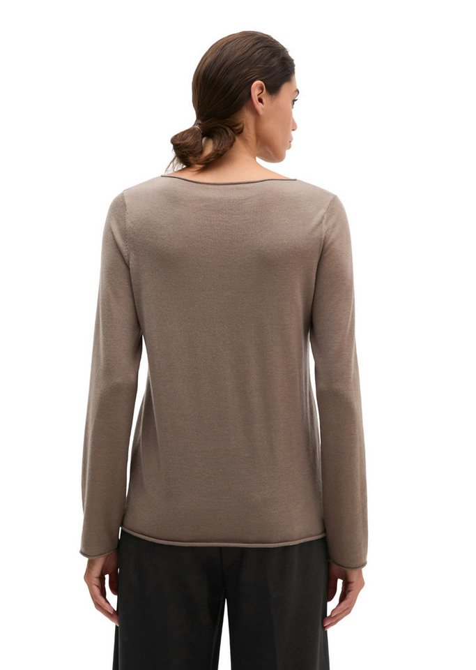 Marc O'Polo Strickpullover aus weicher Merinowolle – Bild 3 von 5
