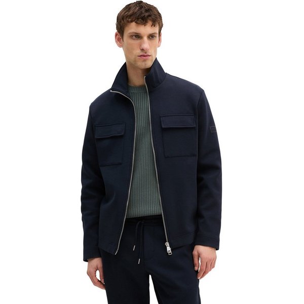 Marc O'Polo Sweatjacke in hochwertigem Scuba-Interlock-Sweat