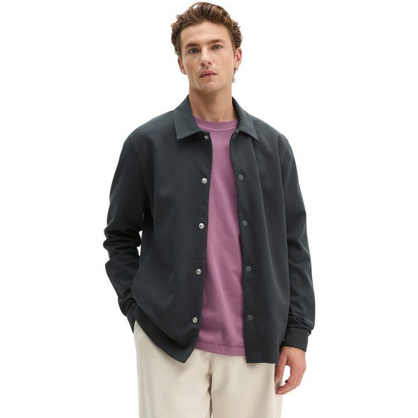Marc O'Polo Sweatjacke mit Kentkragen, Regular Fit