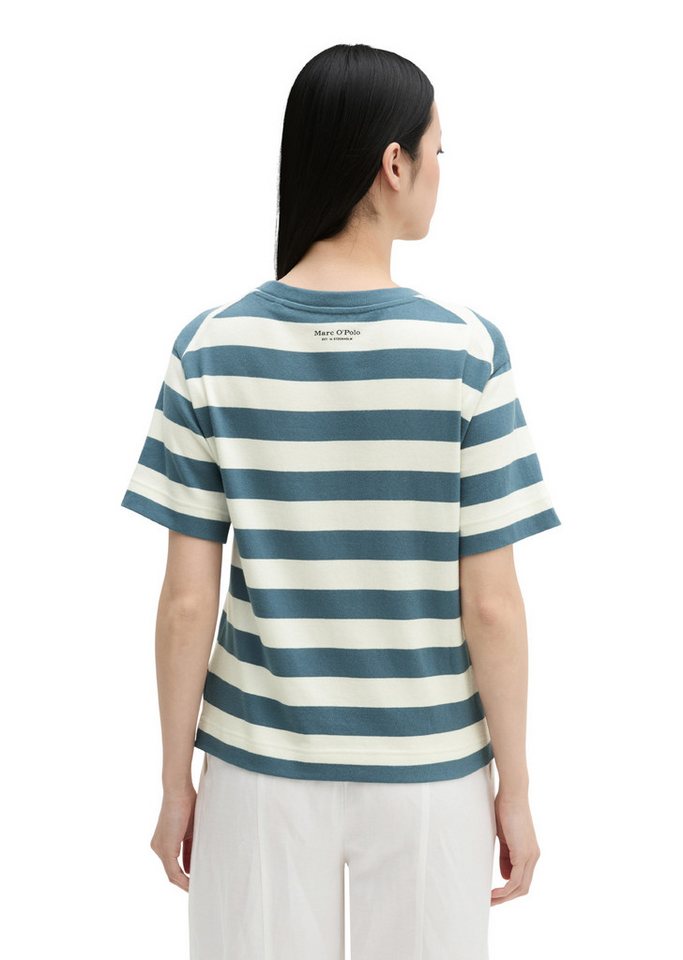 Marc O'Polo T-Shirt gestreift, loose aus weichem Single Jersey – Bild 2 von 5