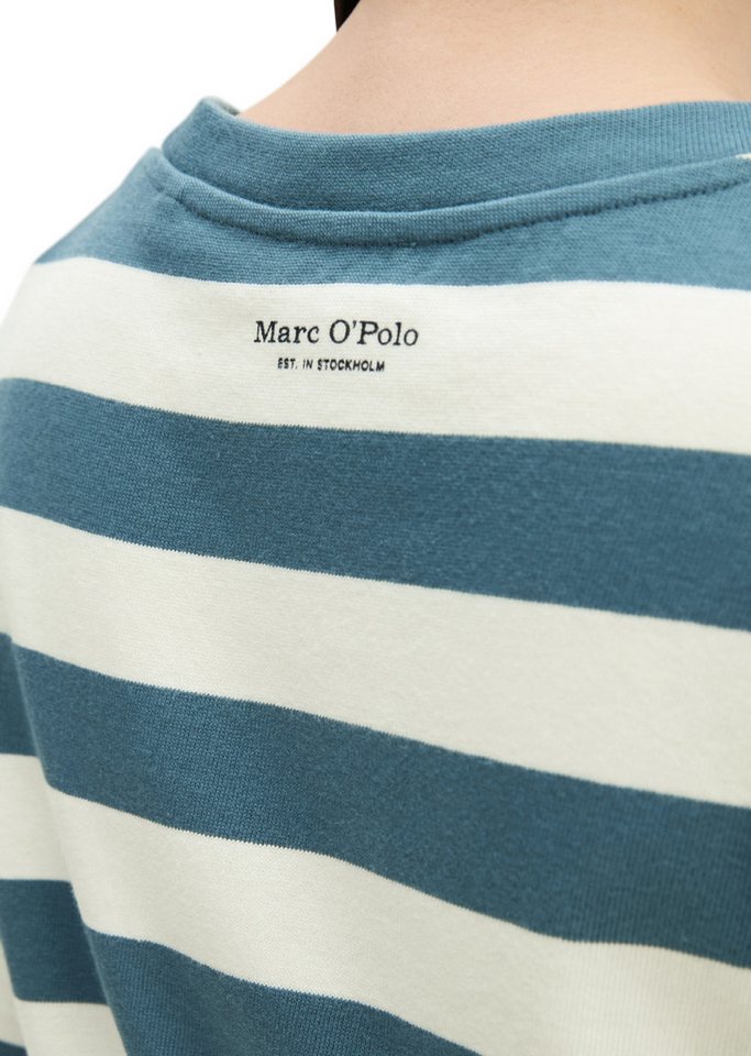 Marc O'Polo T-Shirt gestreift, loose aus weichem Single Jersey – Bild 3 von 5
