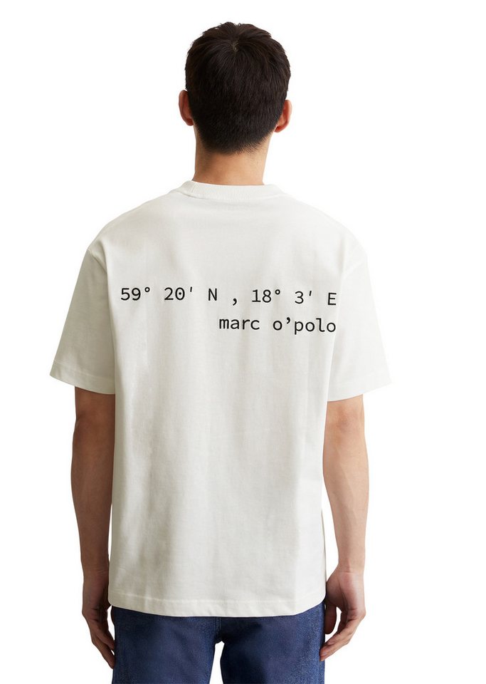 Marc O'Polo T-Shirt relaxed, Rückenprint – Bild 2 von 5