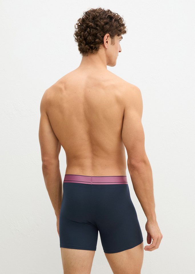 Marc O'Polo Trunk (3er Pack) ohne Eingriff, mit elastischem Logobund – Bild 3 von 4