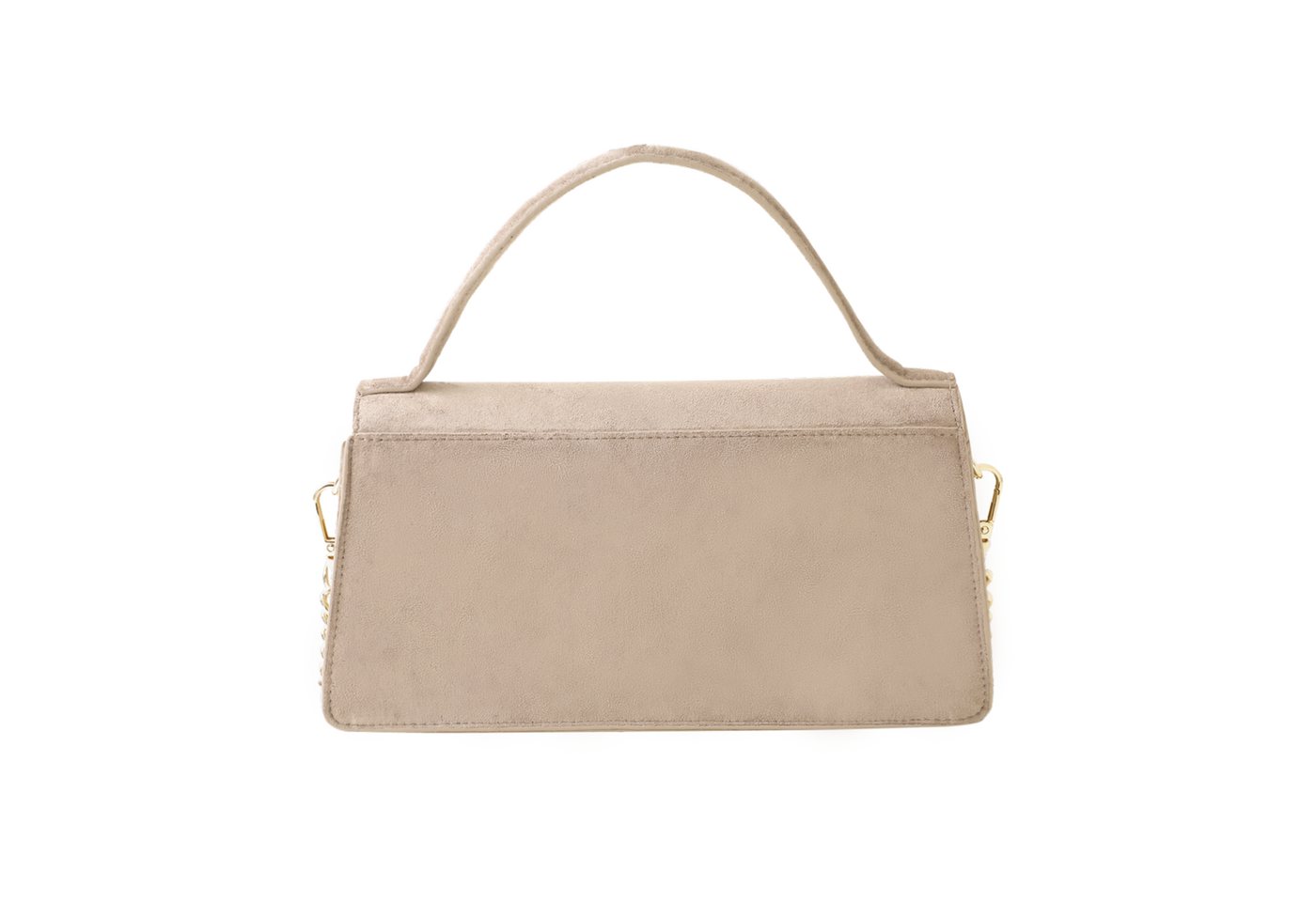 MARCO TOZZI by GMK Henkeltasche, Damen Umhängetasche, Schultertasche mit Zierkette als Umhängeriemen – Bild 3 von 3
