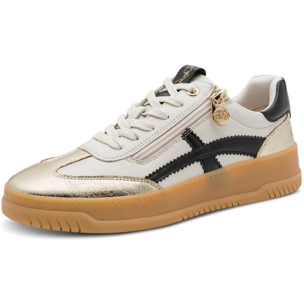 MARCO TOZZI by GMK Plateausneaker Freizeitschuh, Halbschuh, Schnürschuh mit Kontrastbesätzen