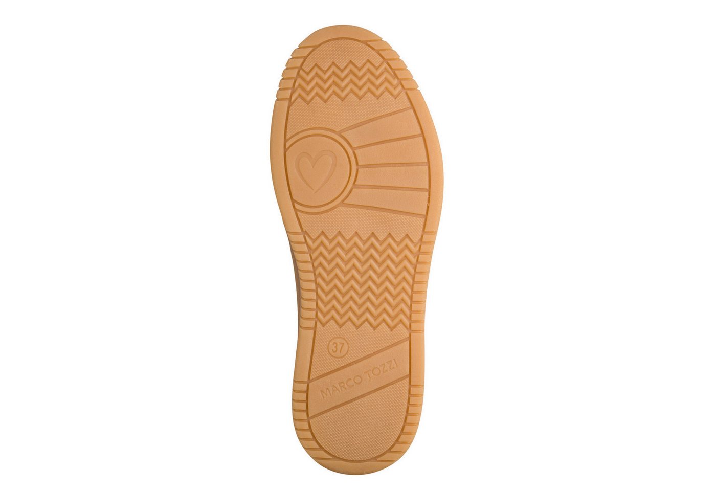 MARCO TOZZI by GMK Plateausneaker Freizeitschuh, Halbschuh, Schnürschuh mit Kontrastbesätzen – Bild 4 von 5