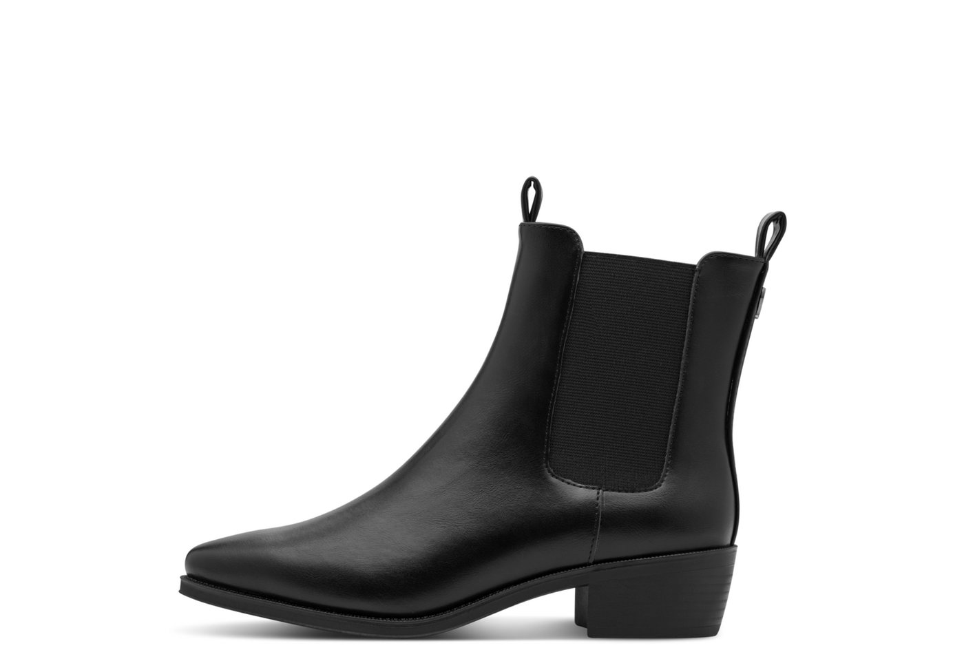 MARCO TOZZI Chelseaboots Stiefelette, Westernboots mit Stretch-Einsatz und Reißverschluss – Bild 5 von 5