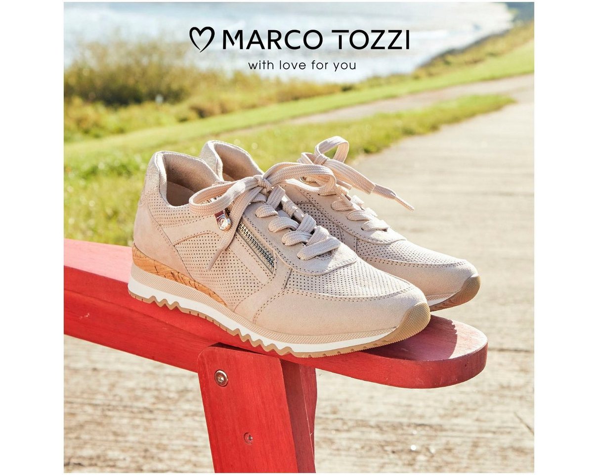 MARCO TOZZI Keilsneaker, Freizeitschuh, Halbschuh, Schnürschuh in veganer Verarbeitung – Bild 2 von 5