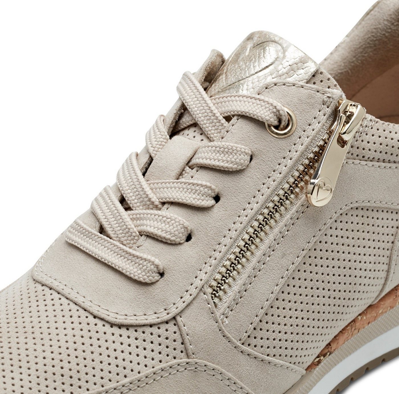 MARCO TOZZI Keilsneaker, Freizeitschuh, Halbschuh, Schnürschuh in veganer Verarbeitung – Bild 3 von 5