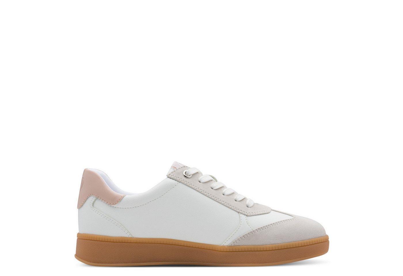 MARCO TOZZI Plateausneaker, Freizeitschuh, Halbschuh, Schnürschuh mit Kontrastbesatz – Bild 4 von 5