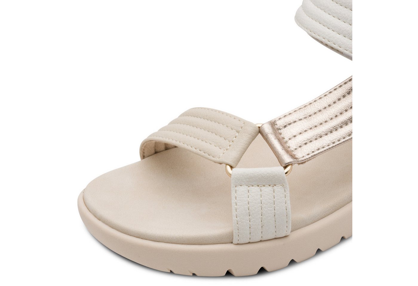 MARCO TOZZI Riemchensandale Plateau, Sandalette in veganer Verarbeitung – Bild 3 von 5